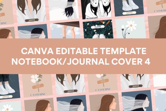 Canva Notebook & Journal Cover Template4: Professional Designs Made Simple