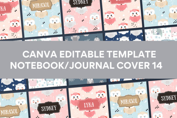 Canva Template Notebook/Journal Cover14: Your Creative Launchpad