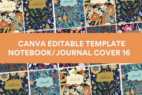 Canva Template Notebook/Journal Cover16: Your Creative Shortcut