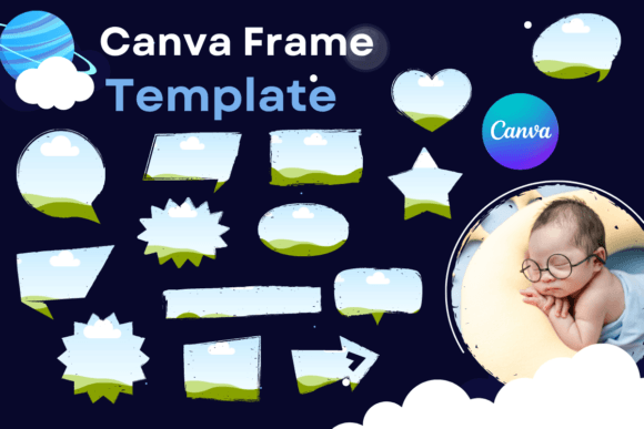 Elevate Your Brand with Canva Frame Template Text Box and Photo2