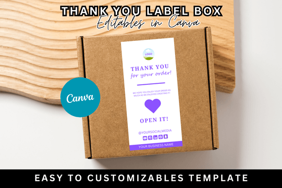Elevate Your Packaging with Editable Box Label Templates