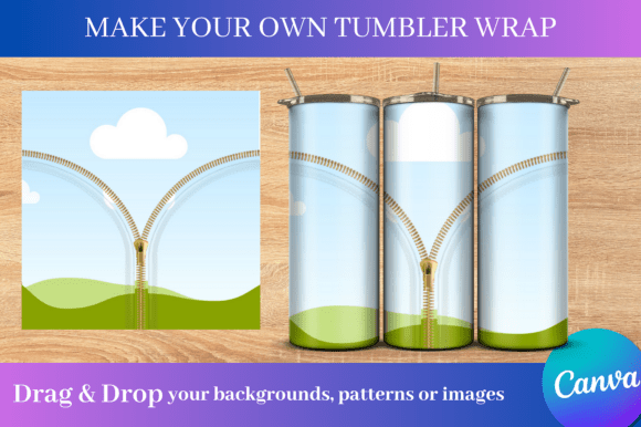 Make Your Own Gold Zipper Tumbler Wrap: A Designer's Guide