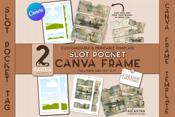 Mastering the Canva Frame Template: A Slot Pocket Design Kit