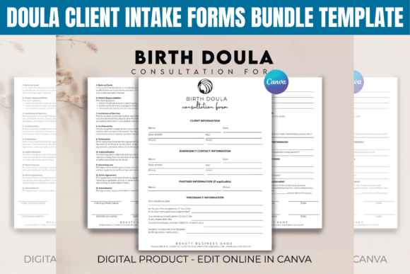 Organize Your Doula Practice with This Essential Forms Bundle
