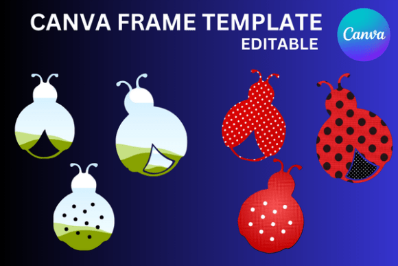 Playful & Polished: The Ladybug Ladybird Canva Frame Guide