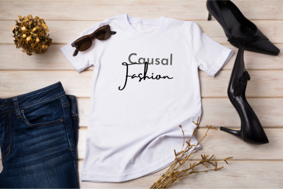 Unlocking Style: The Causal T-Shirt Design in Canva 005